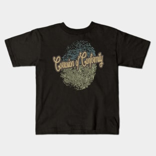 Corrosion of Conformity Fingerprint Kids T-Shirt
